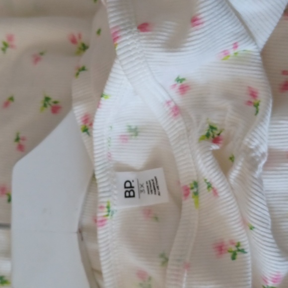 BP Strechty Camisole Pink Roses Tee Top Shirt Urban Outfitters - Picture 7 of 8